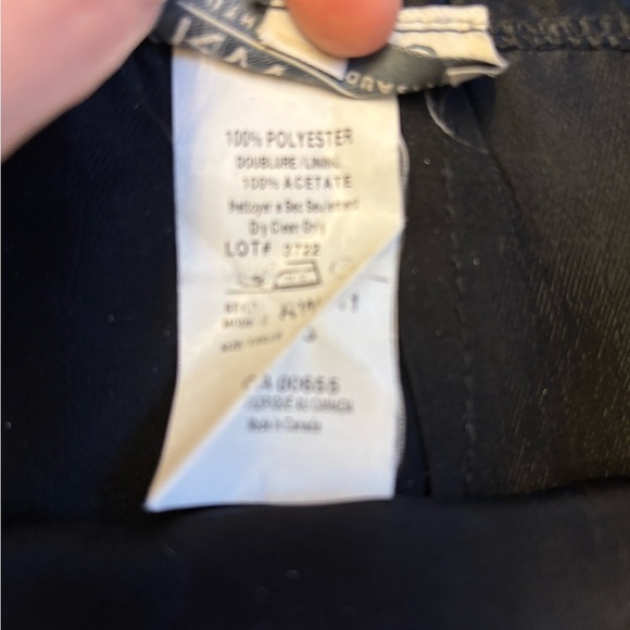 RW&CO. Black Pencil Skirt Knee-length for Work black ribbon waist size Small - Picture 5 of 9